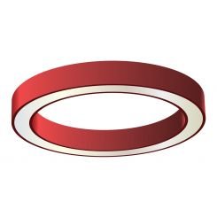 Люстра светодиодная красная Turman Circle 1200
