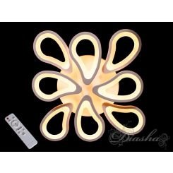 Потолочная LED-люстра с диммером Diasha 8075-4+4WHDIMMER2